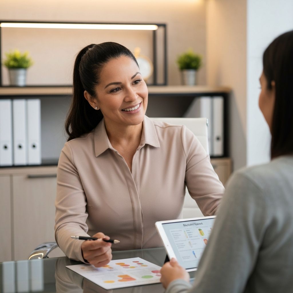 Nutrition consultant guidance